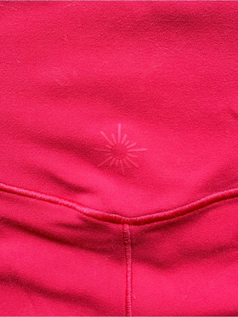 aerie Offline High-Rise 7/8 Leggings in Vibrant Red - NWOT - Picture 3 of 6
